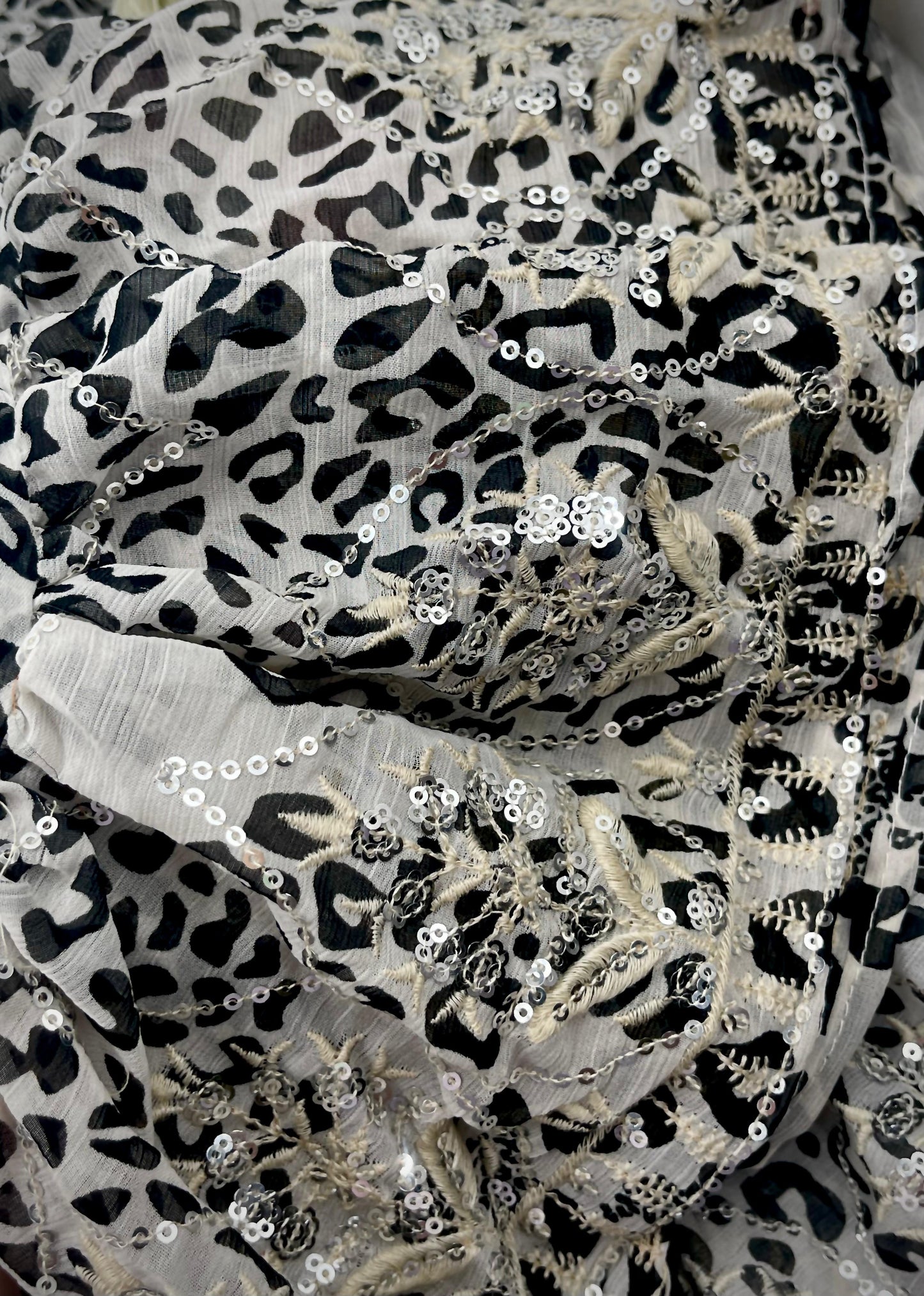 Leopard High Low Midi Dress