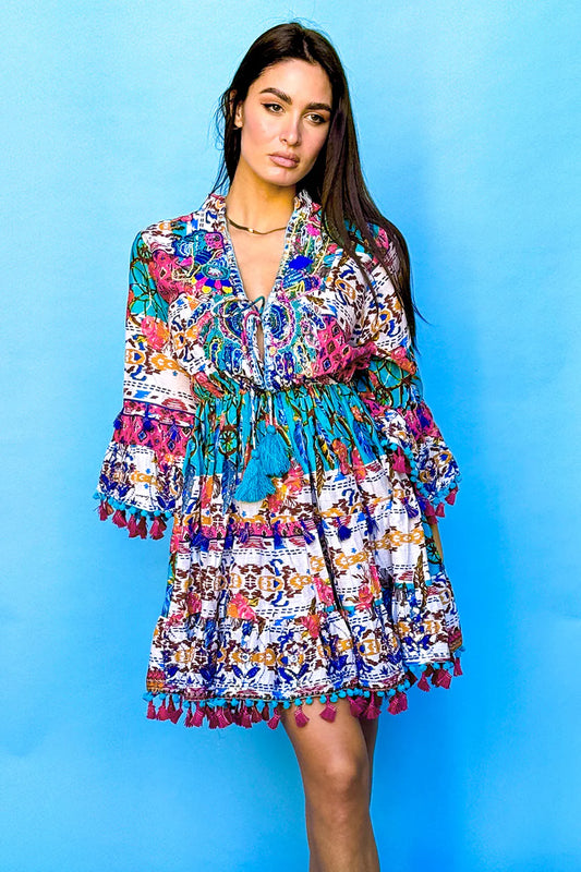 Boho Mini Dress