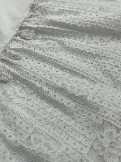 White Halter Maxi Dress