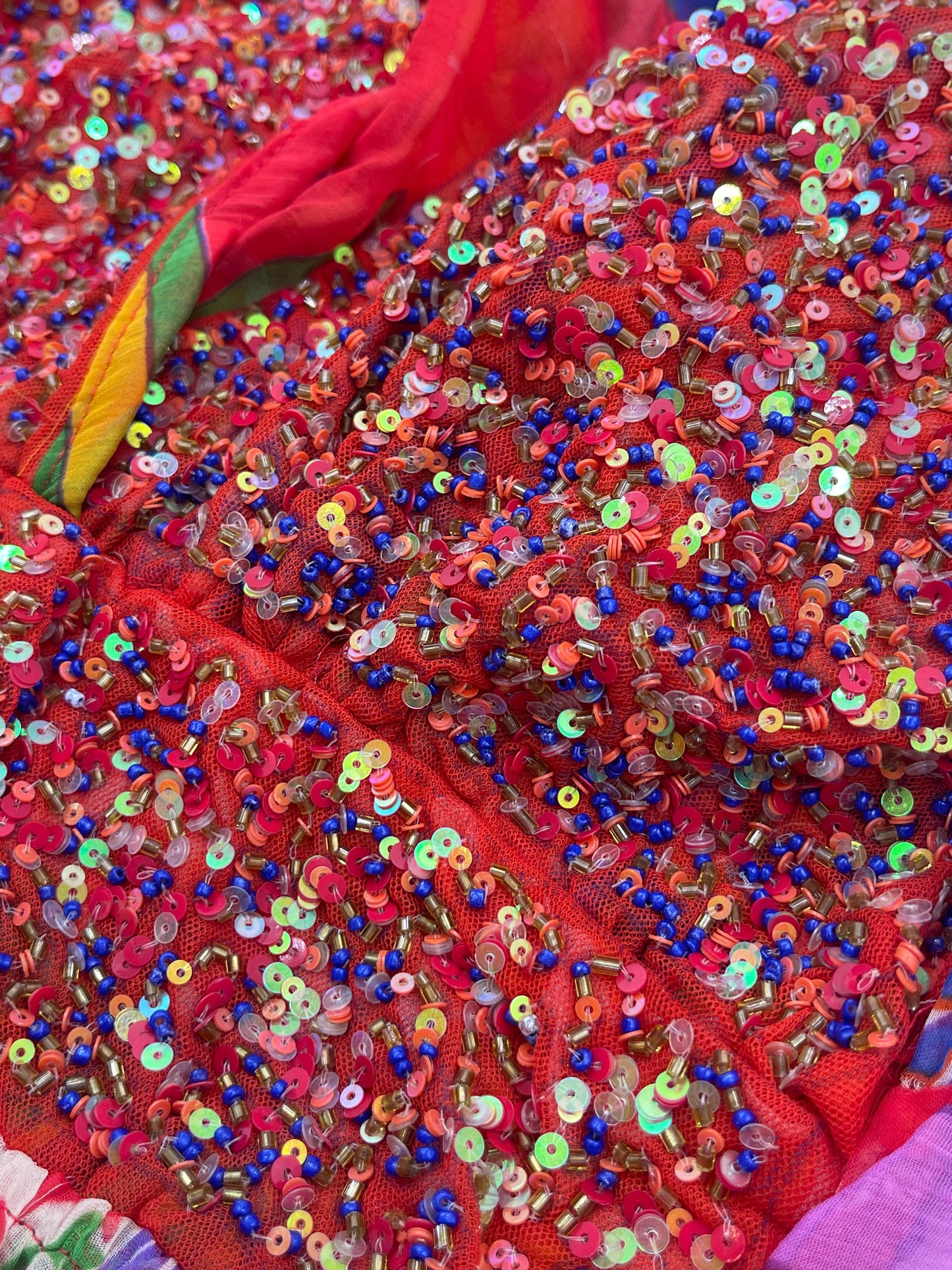 Red Boho Halter Maxi dress