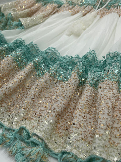 Boho Sequin Mini Dress