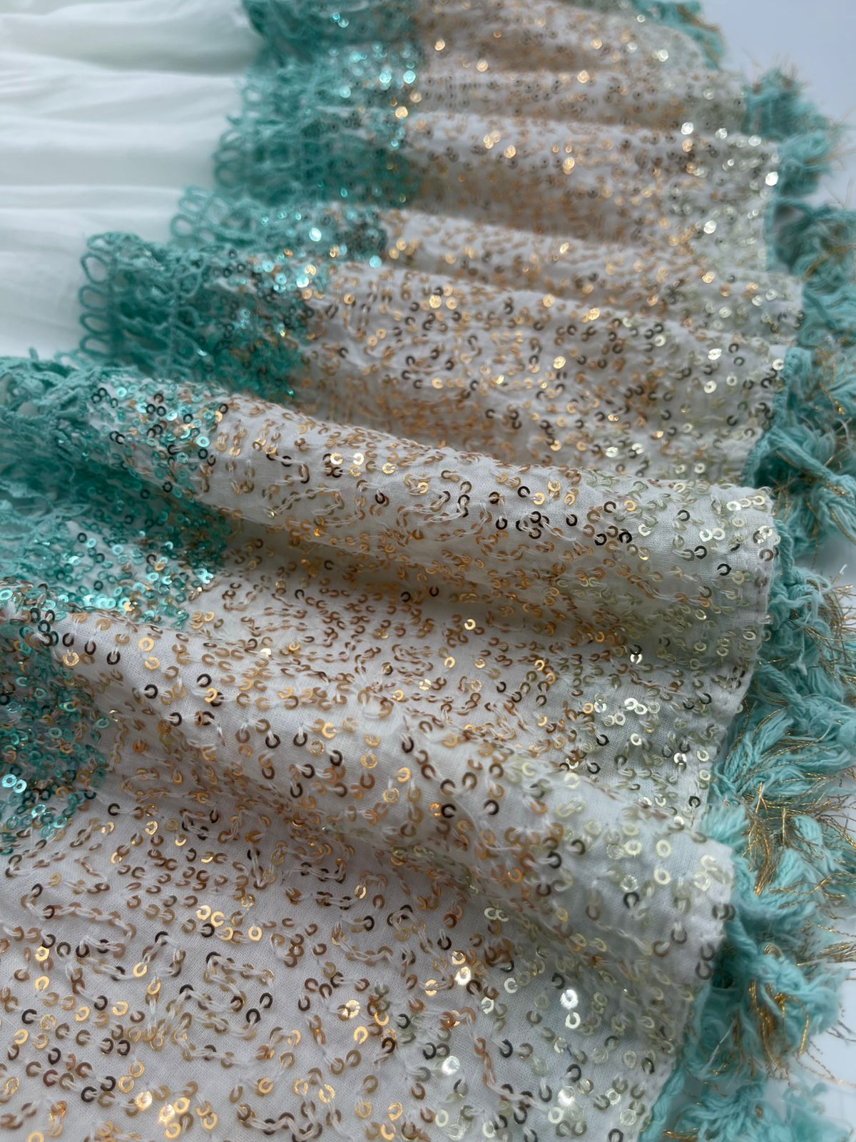 Boho Sequin Mini Dress