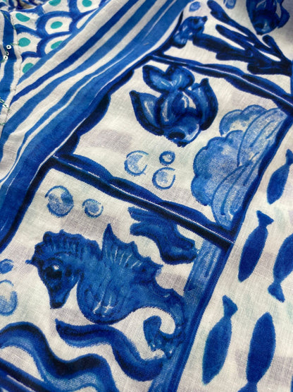 Mediterranean Boho Playsuit