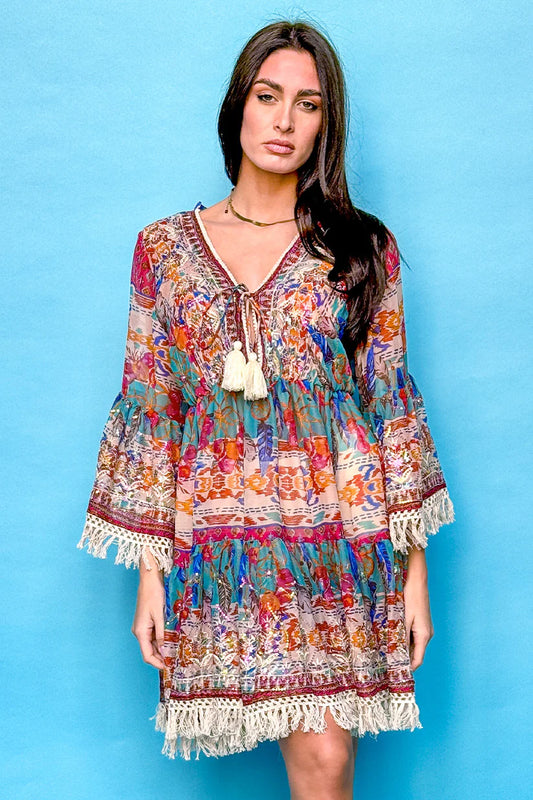 Boho Mini dress